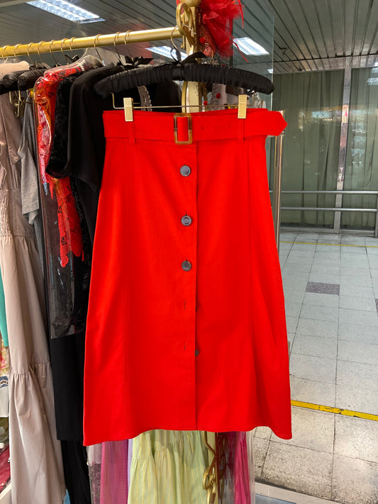 女裝紅色長裙